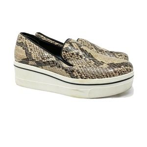 Stella McCartney Binx Python Slip-On Sneakers